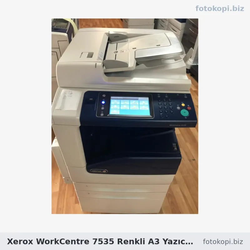Xerox WorkCentre 7535 Renkli A3 Yazıcı Fotokopi | Kiralama