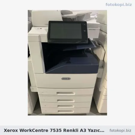 Xerox WorkCentre 7535 Renkli A3 Yazıcı Fotokopi | Kiralama
