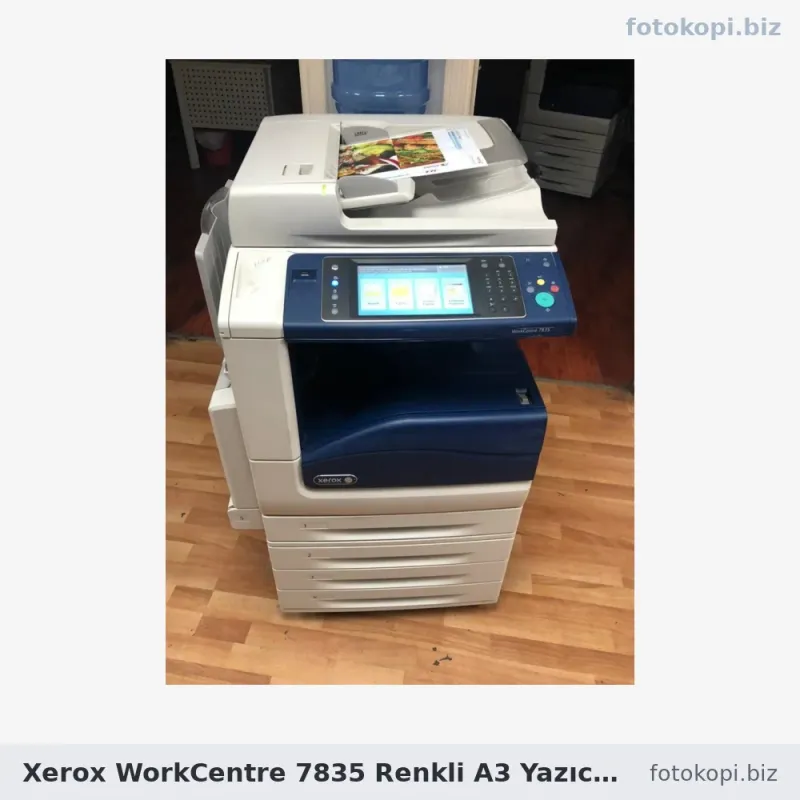 Xerox WorkCentre 7835 Renkli A3 Yazıcı Fotokopi Tarayıcı | İkinci El Fotokopi Makinesi